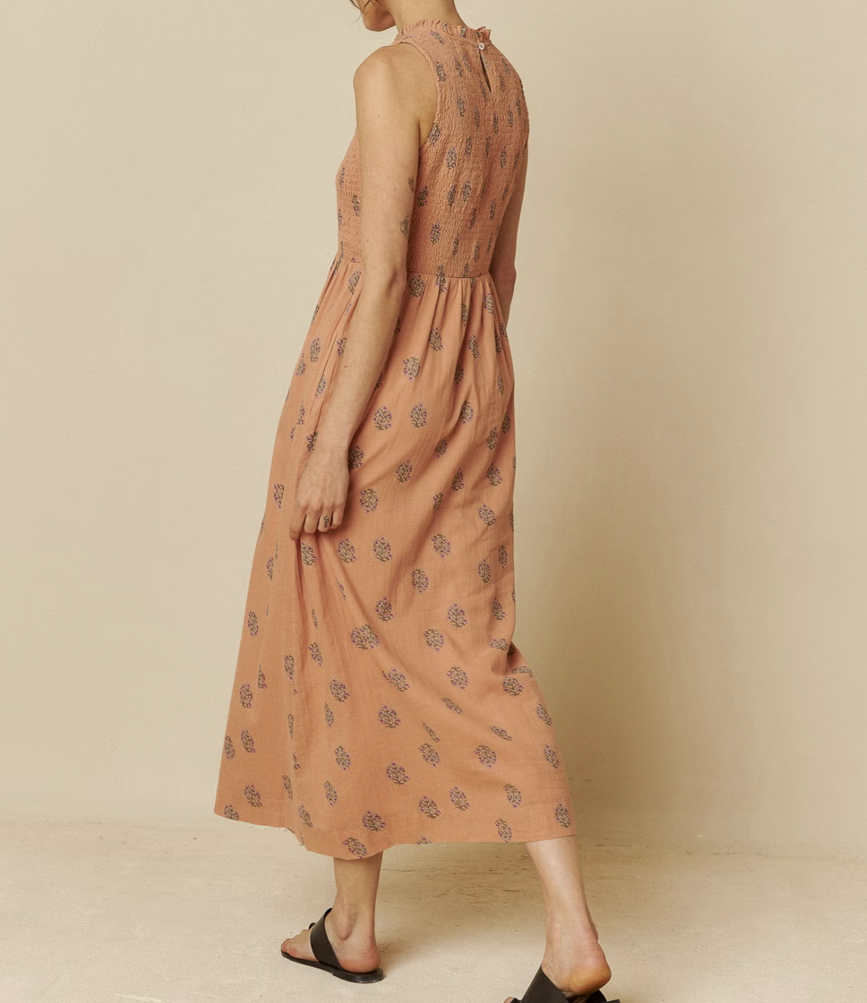 Indi & Cold Elastic Waist Dress | Melocoton