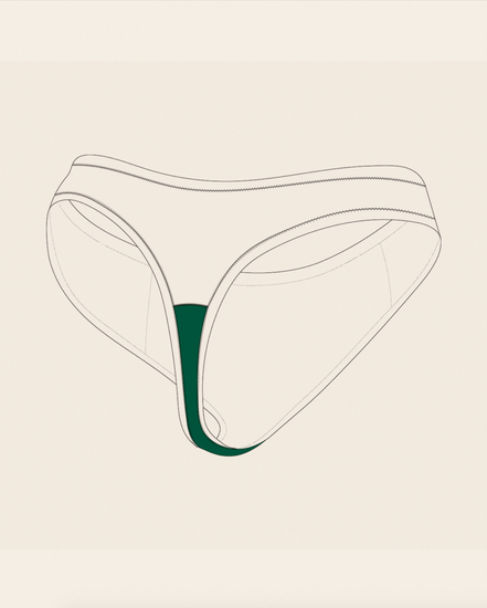 Mineral Underwear Low Profile Thong